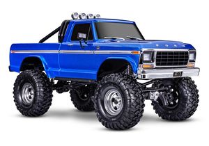 Traxxas TRX-4 Ford F-150 Truck 1979 High Trail Edition - Blauw