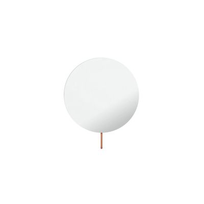 Vergrotingsspiegel Hotbath Cobber Wandmontage Draaibaar 20 cm Geborsteld Koper Living Colours
