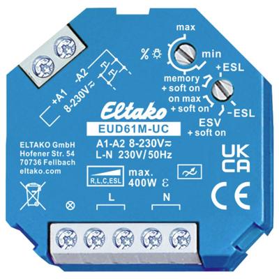 Eltako 61100903 Universele dimschakelaar Blauw