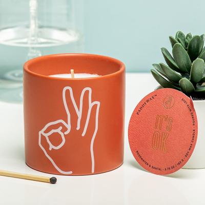 Impressions geurkaars - It's OK (koraal) Impressions geurkaars - It's OK (koraal)