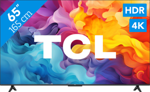 TCL P61 Series 65P61B tv 165,1 cm (65") 4K Ultra HD Smart TV Wifi Titanium 260 cd/m²