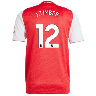 adidas Arsenal J.Timber 12 Thuisshirt Authentic 2025-2026