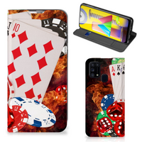 Samsung Galaxy M31 Hippe Standcase Casino