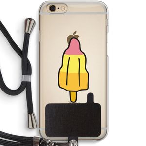 Raketijsje: iPhone 6 / 6S Transparant Hoesje met koord