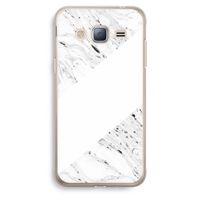 Biggest stripe: Samsung Galaxy J3 (2016) Transparant Hoesje
