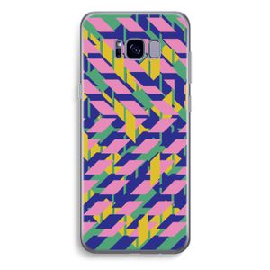 Skew Blush 1: Samsung Galaxy S8 Plus Transparant Hoesje