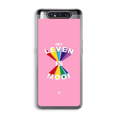 Het Leven Is Mooi: Samsung Galaxy A80 Transparant Hoesje