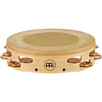 Meinl Artisan Edition Headed Tambourine Cymbal Bronze Jingles - thumbnail