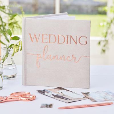 Ginger Ray BR-311 Botanical Wedding Suède Weddingplanner