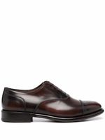 Ferragamo richelieus à design perforé - Noir