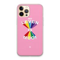 Het Leven Is Mooi: iPhone 13 Pro Max Transparant Hoesje