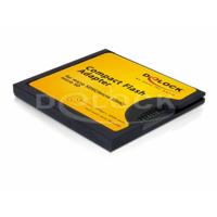 Delock Adapter Serieel [1x CompactFlash - 1x MicroSD-kaartenslot] Meerdere kleuren