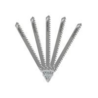 DeWalt Accessoires decoupeerzaagblad hcs voor standaard zaagwerk in hout <85mm, 132x105x4mm, (t301dl) - dt2051-qz