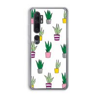 Sanseveria: Xiaomi Mi Note 10 Pro Transparant Hoesje