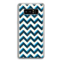 Onderbroken lijn: Samsung Galaxy Note 8 Transparant Hoesje