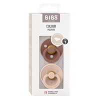 Fopspeen anatomical maat 1 blush/woodstock 2 Stuks