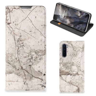 OnePlus Nord | Standcase | Marmer Beige