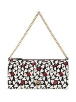 PINKO sac porté épaule à motif cœur - Blanc - thumbnail