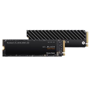 WD NVMe/PCIe M.2 SSD 2280 harde schijf 500 GB Black™ SN750 M.2 NVMe PCIe 3.0 x4