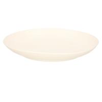 PlasticForte Rond bord/camping bord - D22 cm - ivoor wit - kunststof