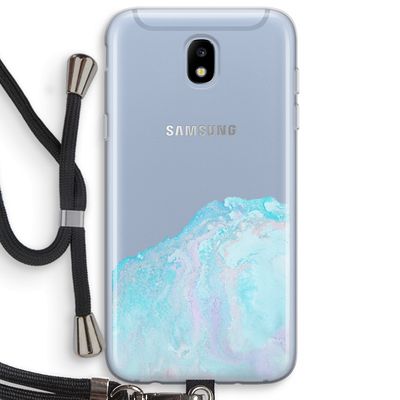 Fantasie pastel: Samsung Galaxy J5 (2017) Transparant Hoesje met koord