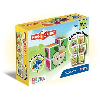 Geomag Magicube Printed Fruit & Cards 7 stuks
