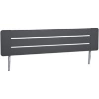 Leen Bakker - Hoofdbord Nova - Grafietkleur - 160 Cm - Spaanplaat - Grijs#Zwart