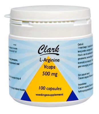 Clark L-Arginine 500mg Capsules