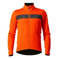 Castelli Raddoppia 3 fietsjack oranje heren L - thumbnail