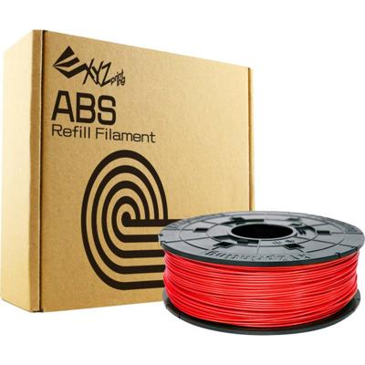 Filament XYZprinting ABS kunststof 1.75 mm Rood 600 g Refill