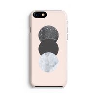 Marmeren cirkels: iPhone 8 Volledig Geprint Hoesje