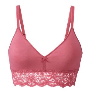 Bustier van bio-katoen met elastaan, azalea Maat: 36