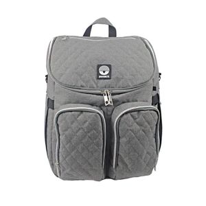 Dooky verzorgingstas backpack 2-in-1 grey melange Maat