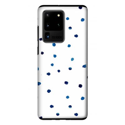 Blauwe stippen: Samsung Galaxy S20 Ultra Tough Case