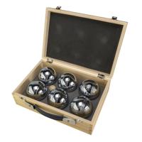 Selecta Luxe jeu de boules set in houten kist