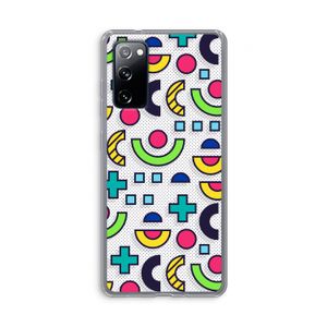 8-bit N°6: Samsung Galaxy S20 FE / S20 FE 5G Transparant Hoesje