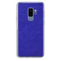 Majorelle Blue: Samsung Galaxy S9 Plus Transparant Hoesje
