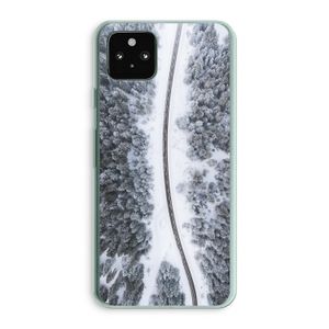 Snøfall: Google Pixel 5a 5G Transparant Hoesje