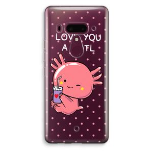 Love You A Lotl: HTC U12+ Transparant Hoesje