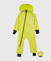 Waterproof Softshell Overall Comfy Yellow Chrome Jumpsuit - thumbnail