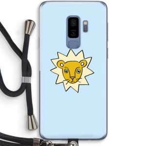 Kleine leeuw: Samsung Galaxy S9 Plus Transparant Hoesje met koord