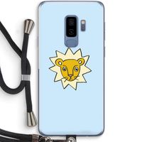 Kleine leeuw: Samsung Galaxy S9 Plus Transparant Hoesje met koord