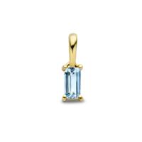 14K Geelgouden Hanger December Geboortesteen 9mm