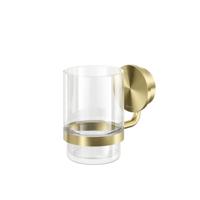 Glashouder Geesa Opal | Met glas | Goud geborsteld