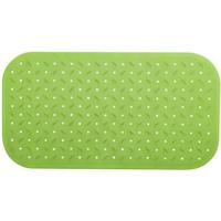 MSV Douche|bad anti-slip mat badkamer - rubber - lime - 36 x 65 cm