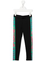 Stella McCartney Kids legging à logo imprimé - Noir