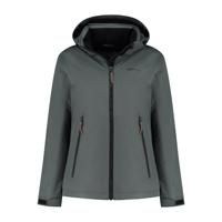 Travelin' Women - softshell jacket - Grijs - Maat 40 Travelin' Women - softshell jacket - Grijs - Maat 40