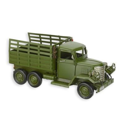 A TIN MODEL OF A MILITARY TRUCK