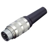 Weidmüller 1304430000 Sensor/actuator connector, niet geassembleerd M16 Aantal polen (sensoren): 8 Stekker, recht 1 stuk(s)