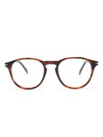 Eyewear by David Beckham lunettes de soleil à monture ronde - Marron